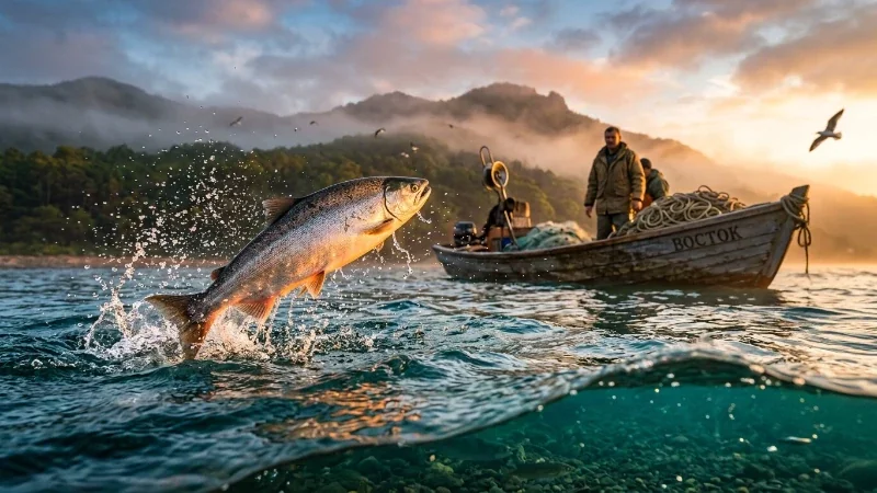 Лов лосося на Дальнем Востоке: традиции, технологии и экология